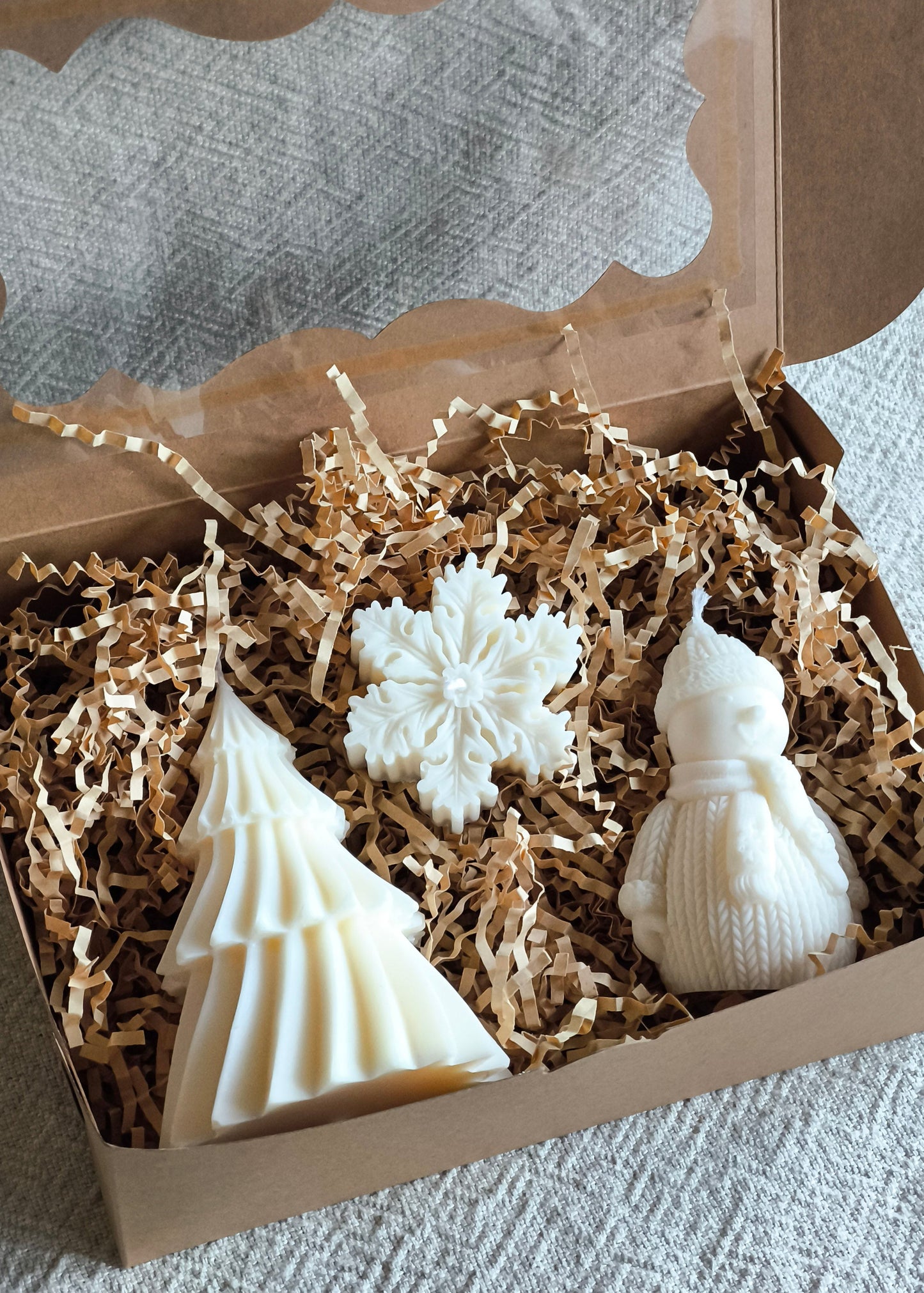 Winter 4er Set Geschenkbox