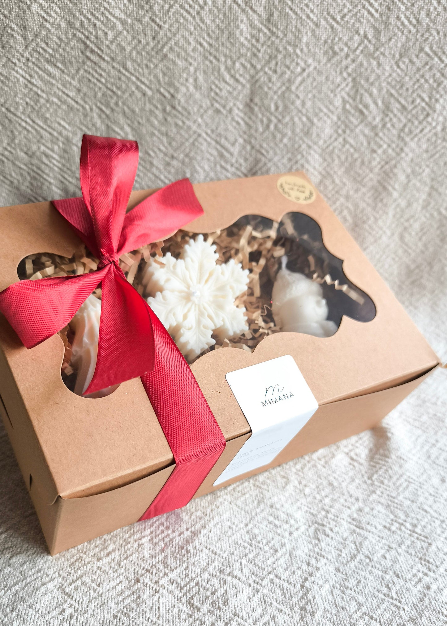 Winter 4er Set Geschenkbox