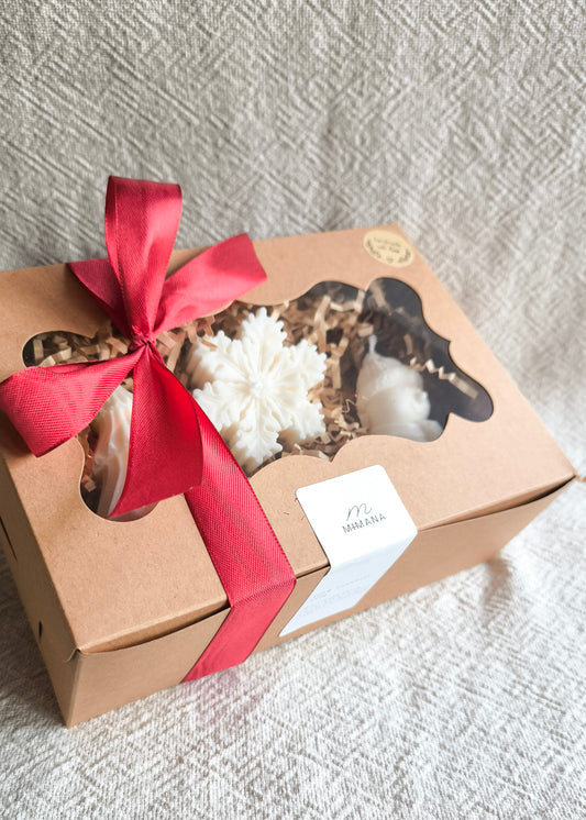 Winter 4er Set Geschenkbox